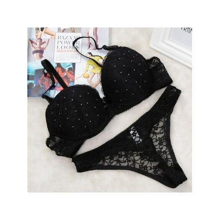 RETAP 2PCS Women Push up Padded Bra Set Lace Panties Briefs Underwear Lingerie Bras
RETAP 2PCS Women Push up Padded Bra Set Lace Panties Briefs Underwear Lingerie Bras