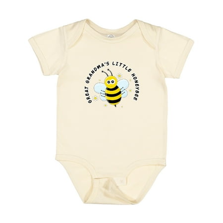 Inktastic Great Grandma s Little Honeybee Gift Baby Boy or Baby Girl Bodysuit
Inktastic Great Grandma s Little Honeybee Gift Baby Boy or Baby Girl Bodysuit