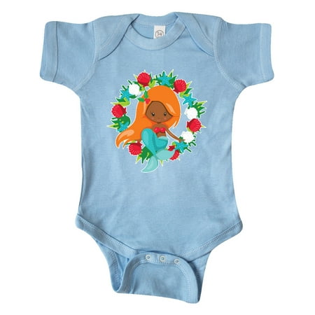 Inktastic Christmas Mermaid with Orange Hair and Floral Wreath Gift Baby Boy or Baby Girl Bodysuit
Inktastic Christmas Mermaid with Orange Hair and Floral Wreath Gift Baby Boy or Baby Girl Bodysuit