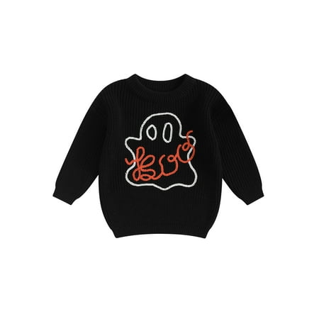 Baby Sweetie Baby Halloween Knitted Sweater Pumpkin/Ghost Embroidery Warm Long Sleeve Pullover Knitwear Fall Clothes
Baby Sweetie Baby Halloween Knitted Sweater Pumpkin/Ghost Embroidery Warm Long Sleeve Pullover Knitwear Fall Clothes