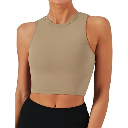 Natural Feelings Sports Bras for Women Removable Padded Yoga Tank Tops Sleeveless Fitness Workout Running Crop Tops
Natural Feelings Sports Bras for Women Removable Padded Yoga Tank Tops Sleeveless Fitness Workout Running Crop Tops