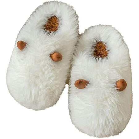CoCopeaunts Women s Cute Fluffy Faux Fur Slippers Thick Plush Winter Warm House Slippers Cozy Memory Foam Home Shoes with Anti-Skid Sole
CoCopeaunts Women s Cute Fluffy Faux Fur Slippers Thick Plush Winter Warm House Slippers Cozy Memory Foam Home Shoes with Anti-Skid Sole