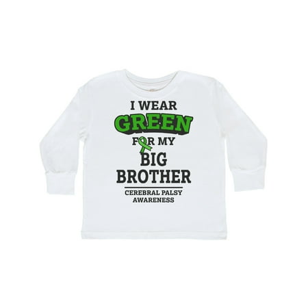 Inktastic I Wear Green For My Big Brother For Cerebral Palsy Gift Toddler Boy or Toddler Girl Long Sleeve T-Shirt
Inktastic I Wear Green For My Big Brother For Cerebral Palsy Gift Toddler Boy or Toddler Girl Long Sleeve T-Shirt