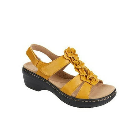 Gomelly Women Sandals Wedge Sandals Ankle Strap Open Toe Summer Sandal Beach Bohemia Comfortable Platform Outdoor Flats Shoes Yellow 8
Gomelly Women Sandals Wedge Sandals Ankle Strap Open Toe Summer Sandal Beach Bohemia Comfortable Platform Outdoor Flats Shoes Yellow 8