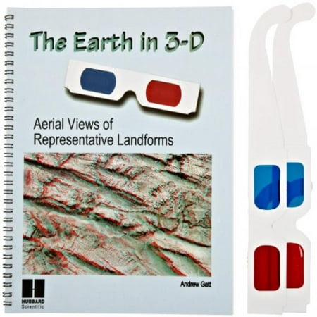American Educational The Earth In 3D Book Student Book with 3D Glass