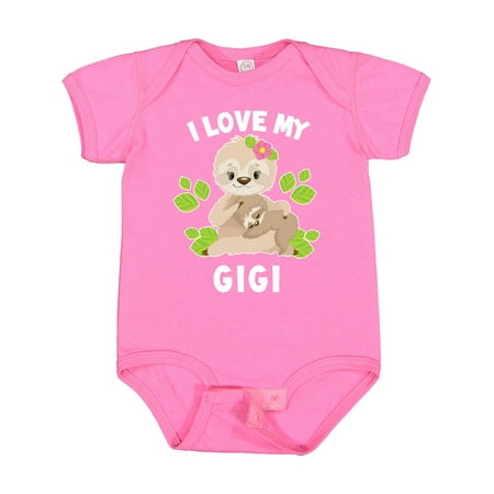 Inktastic Cute Sloth I Love My Gigi and Green Leaves Gift Baby Boy or Baby Girl Bodysuit
Inktastic Cute Sloth I Love My Gigi and Green Leaves Gift Baby Boy or Baby Girl Bodysuit