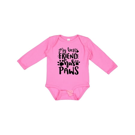Inktastic Cat Lover My Best Friend Has Paws Gift Baby Boy or Baby Girl Long Sleeve Bodysuit
Inktastic Cat Lover My Best Friend Has Paws Gift Baby Boy or Baby Girl Long Sleeve Bodysuit