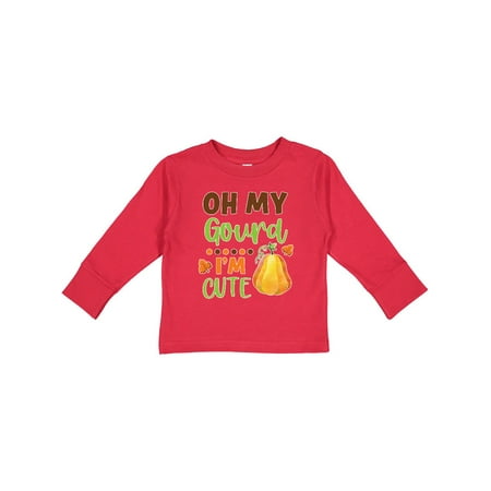 Inktastic Thanksgiving Oh My Gourd I m Cute Gift Toddler Boy or Toddler Girl Long Sleeve T-Shirt
Inktastic Thanksgiving Oh My Gourd I m Cute Gift Toddler Boy or Toddler Girl Long Sleeve T-Shirt