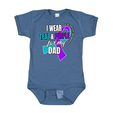 Inktastic Suicide Prevention I Wear Teal and Purple for My Dad Gift Baby Boy or Baby Girl Bodysuit
Inktastic Suicide Prevention I Wear Teal and Purple for My Dad Gift Baby Boy or Baby Girl Bodysuit
