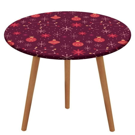 Bybiment Round Fitted Tablecloth with Elastic Edge Christmas Decorations Snowflakes Decorative Tablecloth Table Cover 51 Inch
Bybiment Round Fitted Tablecloth with Elastic Edge Christmas Decorations Snowflakes Decorative Tablecloth Table Cover 51 Inch