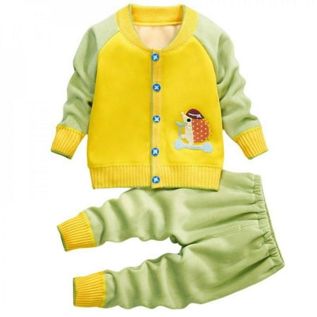 Baby Clothes for boys Baby Autumn And Winter Cartoon Design With Fleece Cardigan Long Sleeve Trousers Two Sets
Baby Clothes for boys Baby Autumn And Winter Cartoon Design With Fleece Cardigan Long Sleeve Trousers Two Sets