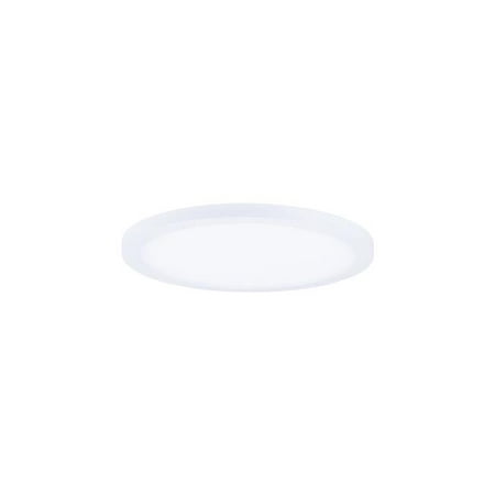 Maxim 57810WTWT 5 in. Wafer White LED Flush Mount Ceiling Light