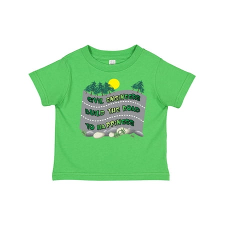 Inktastic Civil Engineers Road To Happiness Gift Toddler Boy or Toddler Girl T-Shirt
Inktastic Civil Engineers Road To Happiness Gift Toddler Boy or Toddler Girl T-Shirt