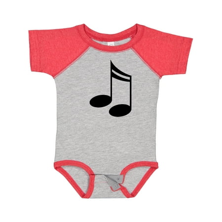 Inktastic Music Notes for the Music Lover Gift Baby Boy or Baby Girl Bodysuit