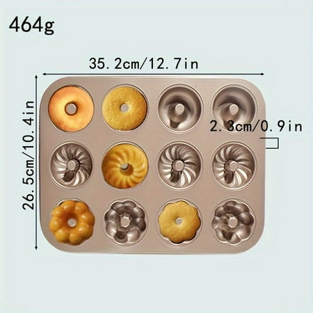 DEKAXID Non-Stick Flower & Donut Oven Baking Pan | Versatile Easy Clean DIY Kitchen Mold
DEKAXID Non-Stick Flower & Donut Oven Baking Pan | Versatile Easy Clean DIY Kitchen Mold