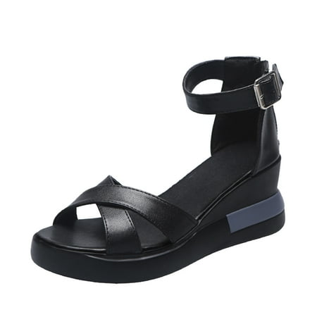 Mackneog Women Solid Bohemian Peep Toe Wedges Thick Bottom Flatform Shoes Sandals Gift on Clearance
Mackneog Women Solid Bohemian Peep Toe Wedges Thick Bottom Flatform Shoes Sandals Gift on Clearance