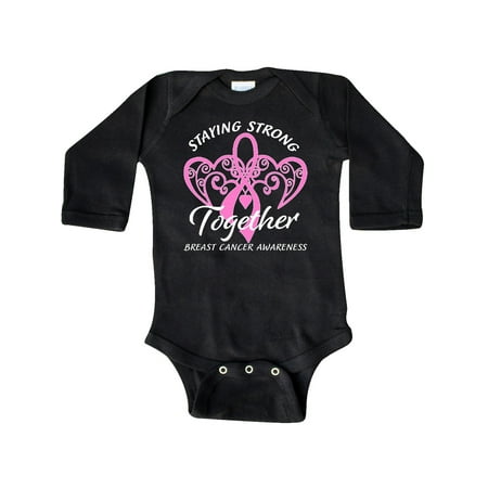Inktastic Staying Strong Together with Pink Breast Cancer Ribbon Gift Baby Boy or Baby Girl Long Sleeve Bodysuit
Inktastic Staying Strong Together with Pink Breast Cancer Ribbon Gift Baby Boy or Baby Girl Long Sleeve Bodysuit