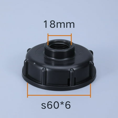 RANMEI 1/2 3/4 1 IBC Ton Bucket Valve Tank Adapter Connector S60X6 Rough Thread Cap
RANMEI 1/2 3/4 1 IBC Ton Bucket Valve Tank Adapter Connector S60X6 Rough Thread Cap