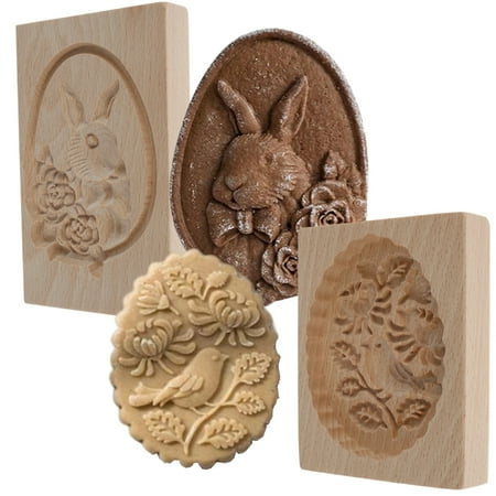 GORWARE Wooden Cookie Mold for Baking 3D Carved for DIY Shapes Cookie Stamp Biscuit Moluds
GORWARE Wooden Cookie Mold for Baking 3D Carved for DIY Shapes Cookie Stamp Biscuit Moluds