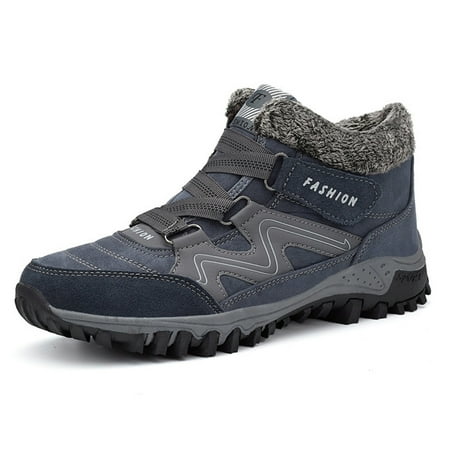 Plus Fleece Warm Shoes Men and Women Thick High-Top Hiking Shoes Winter Sports Shoes
Plus Fleece Warm Shoes Men and Women Thick High-Top Hiking Shoes Winter Sports Shoes