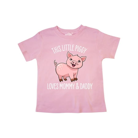 Inktastic This Little Piggy Loves Mommy and Daddy- cute Gift Toddler Boy or Toddler Girl T-Shirt
Inktastic This Little Piggy Loves Mommy and Daddy- cute Gift Toddler Boy or Toddler Girl T-Shirt