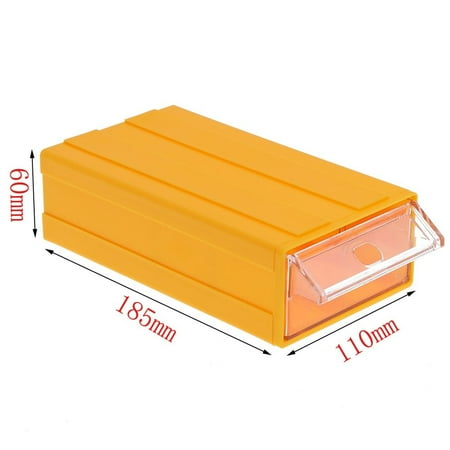 BUYISI 1PC Stackable Plastic Hardware Parts Storage Boxes Component Screws Tool box yellow
BUYISI 1PC Stackable Plastic Hardware Parts Storage Boxes Component Screws Tool box yellow