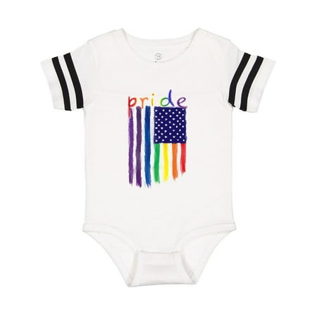 Inktastic Painted American Rainbow Flag with Pride Gift Baby Boy or Baby Girl Bodysuit
Inktastic Painted American Rainbow Flag with Pride Gift Baby Boy or Baby Girl Bodysuit