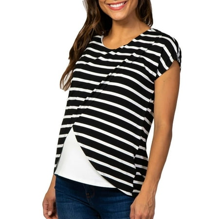 gakvov Maternity Shirts For Pregnant Women Pregnancy Announcement Shirts Striped Stitching Multilayer Wrap Breastfeeding Top
gakvov Maternity Shirts For Pregnant Women Pregnancy Announcement Shirts Striped Stitching Multilayer Wrap Breastfeeding Top