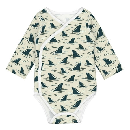 Matuu Party Shark Cute for Baby Long-Sleeve Bodysuit Soft Cotton Comfortable and Breathable Perfect for Newborns and Infants
Matuu Party Shark Cute for Baby Long-Sleeve Bodysuit Soft Cotton Comfortable and Breathable Perfect for Newborns and Infants