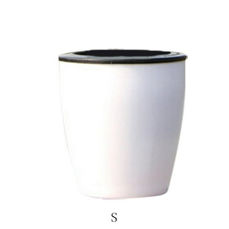 Pgeraug Pendant Lazy Flower Pot Automatic Water Absorption Pot Green Water Culture Home Textile Storage White
Pgeraug Pendant Lazy Flower Pot Automatic Water Absorption Pot Green Water Culture Home Textile Storage White