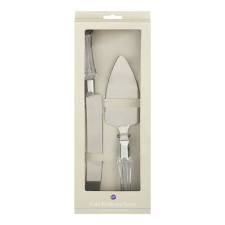 Wilton Cake & Knife Server, 2 Piece