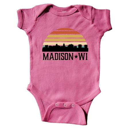 Inktastic Madison Wisconsin Skyline Retro Sunset Gift Baby Boy or Baby Girl Bodysuit
Inktastic Madison Wisconsin Skyline Retro Sunset Gift Baby Boy or Baby Girl Bodysuit