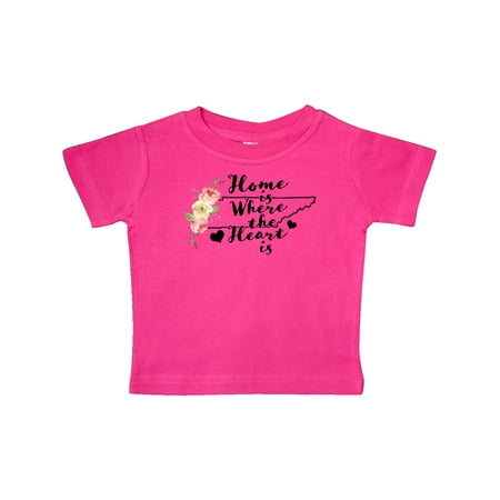 Inktastic Tennessee Home is Where The Heart is with Watercolor Floral Gift Baby Girl T-Shirt
Inktastic Tennessee Home is Where The Heart is with Watercolor Floral Gift Baby Girl T-Shirt