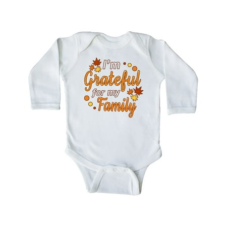 Inktastic I m Grateful for my Family in Orange with Fall Leaves Gift Baby Boy or Baby Girl Long Sleeve Bodysuit
Inktastic I m Grateful for my Family in Orange with Fall Leaves Gift Baby Boy or Baby Girl Long Sleeve Bodysuit
