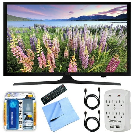 Samsung UN50J5000 - 50-Inch Full HD 1080p LED HDTV Essentials Bundle includes 50-Inch LED HD TV, Cleaning Kit, Microfiber Cloth, 2 HDMI Cables and Surge Protector with USB Ports
