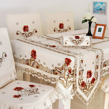 Holiday Party Table Runner Flower Tablecloth Cover Home Dinning Room Decoration
Holiday Party Table Runner Flower Tablecloth Cover Home Dinning Room Decoration