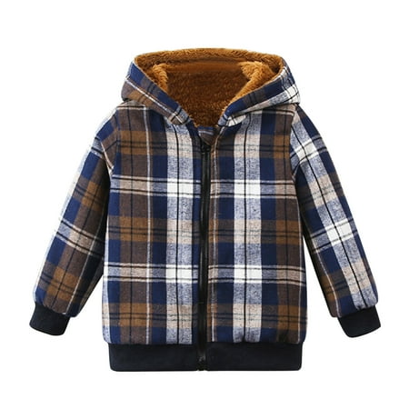 Kids Toddler Fleece Lined Warm Shirt Jacket Plaid Long Sleeve Hooded Full Zip Baby Boys Girls Fall Winter Hoodie Shirt Coat Outwear
Kids Toddler Fleece Lined Warm Shirt Jacket Plaid Long Sleeve Hooded Full Zip Baby Boys Girls Fall Winter Hoodie Shirt Coat Outwear