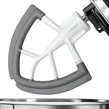 Flex Edge Beater For Kitchenaid Kitchen Aid Mixer Accessory Kitchen Aid Attachments For Mixer Fits Tilt-Head Stand Mixer Bowls For 4.5-5 Quart Bowls Beater With Silicone Edges Gray
Flex Edge Beater For Kitchenaid Kitchen Aid Mixer Accessory Kitchen Aid Attachments For Mixer Fits Tilt-Head Stand Mixer Bowls For 4.5-5 Quart Bowls Beater With Silicone Edges Gray