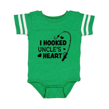 Inktastic I Hooked Uncle s Heart with Fishing Rod Gift Baby Boy or Baby Girl Bodysuit
Inktastic I Hooked Uncle s Heart with Fishing Rod Gift Baby Boy or Baby Girl Bodysuit