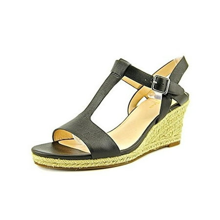Cole Haan Elizabeth II Leather Wedge Sandal