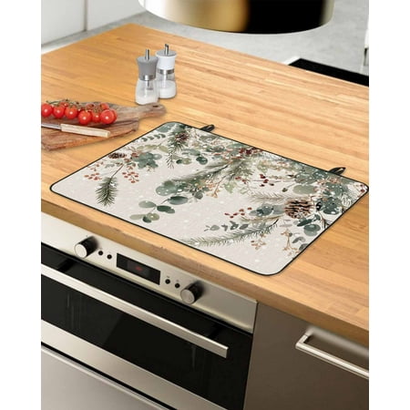 Christmas Stove Top Covers for Electric Stove Heat Insulation Fireproof Glass Cooktop Cover Counter Top Glass Stove Cover 29 x21 Xmas Botanical Pinecone Eucalyptus Leaves Rustic
Christmas Stove Top Covers for Electric Stove Heat Insulation Fireproof Glass Cooktop Cover Counter Top Glass Stove Cover 29 x21 Xmas Botanical Pinecone Eucalyptus Leaves Rustic