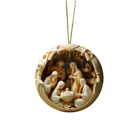 Zheniopp Acrylic 3D Painted Birth Christmas Decoration Pendant Creative Christmas Decoration Pendant Holiday Kitchen Towels Gnomes
Zheniopp Acrylic 3D Painted Birth Christmas Decoration Pendant Creative Christmas Decoration Pendant Holiday Kitchen Towels Gnomes