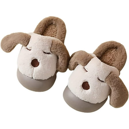PIKADINGNIS Unisex Puppy Slippers Non-Slip Novelty Winter Cozy Warm Plush Lined House Slippers Indoor & Outdoor
PIKADINGNIS Unisex Puppy Slippers Non-Slip Novelty Winter Cozy Warm Plush Lined House Slippers Indoor & Outdoor