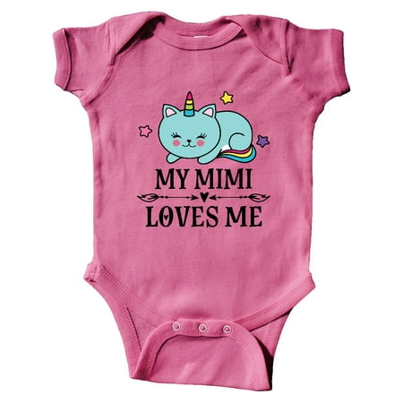 Inktastic Mimi Loves Me Unicorn Cat Gift Baby Girl Bodysuit 
Inktastic Mimi Loves Me Unicorn Cat Gift Baby Girl Bodysuit