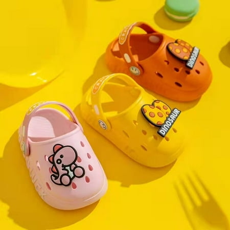 Children Mules Clogs Slippers Cute Cartoon Dinosaur Summer Garden Beach Sandals Cave Hole Baby Shoes For Boys Girls
Children Mules Clogs Slippers Cute Cartoon Dinosaur Summer Garden Beach Sandals Cave Hole Baby Shoes For Boys Girls