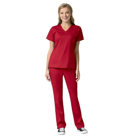 WonderWink Pro Women s 4 Pocket V-Neck Top & Moderate Flare Leg Cargo Pant Scrub Set
WonderWink Pro Women s 4 Pocket V-Neck Top & Moderate Flare Leg Cargo Pant Scrub Set