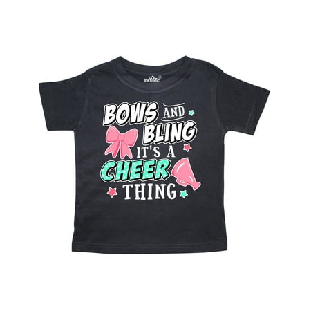 Inktastic Bows and Bling Its a Cheerleading Thing with White Outline Gift Toddler Toddler Girl T-Shirt
Inktastic Bows and Bling Its a Cheerleading Thing with White Outline Gift Toddler Toddler Girl T-Shirt