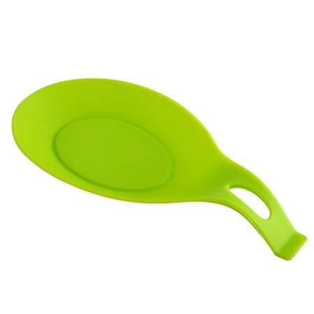 Multipurpose Kitchen Spoon Rest Dishwasher Safe For BBQ Brush Rest Green