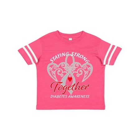 Inktastic Diabetes Awareness Gray Ribbon Red Heart Gift Toddler Boy or Toddler Girl T-Shirt
Inktastic Diabetes Awareness Gray Ribbon Red Heart Gift Toddler Boy or Toddler Girl T-Shirt