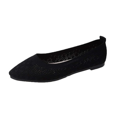 TUOBARR Flat Shoes for Women Women s Fashion Pointed Toe Shoes Solid Color Casual Comfortable Mesh Flat Shoes Black
TUOBARR Flat Shoes for Women Women s Fashion Pointed Toe Shoes Solid Color Casual Comfortable Mesh Flat Shoes Black